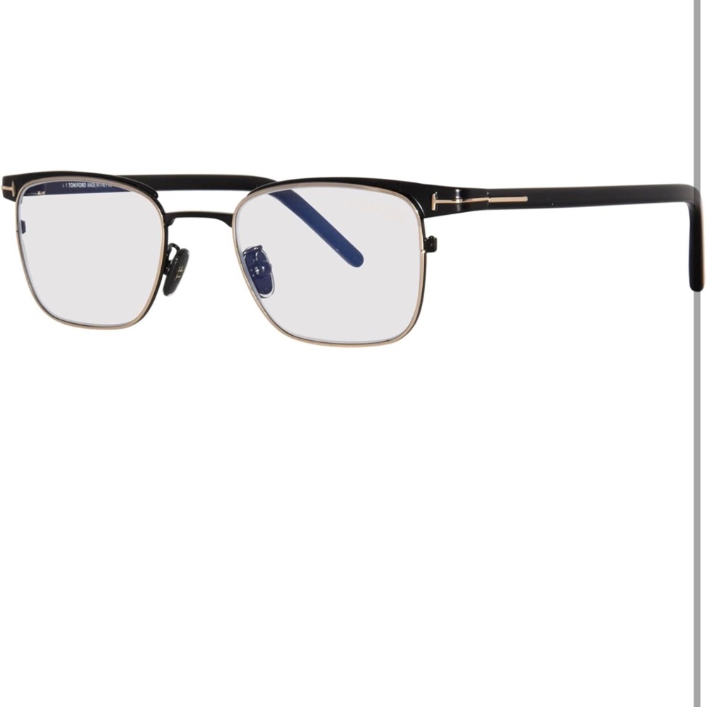 Tom Ford  Black & Gold Men Optical Frames 
Model 
TF 5854 - Picture 6 of 8